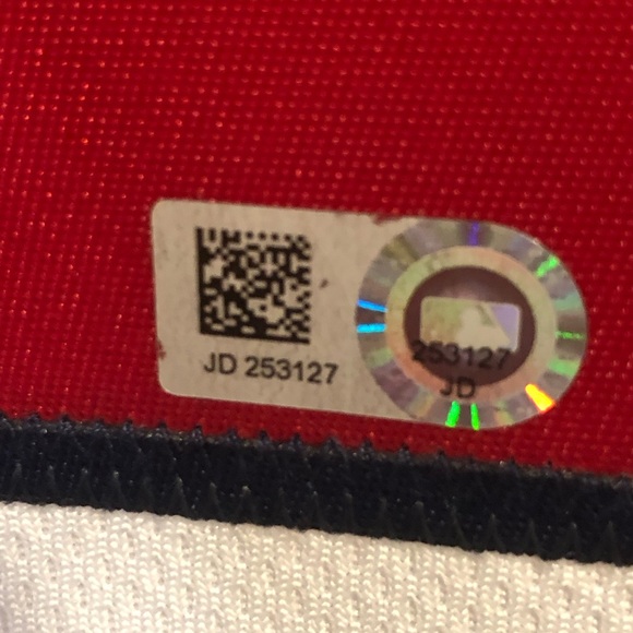 MLB Autographed Patrick Corbin Spring Training Washington Nationals Jersey - Picture 15 of 16